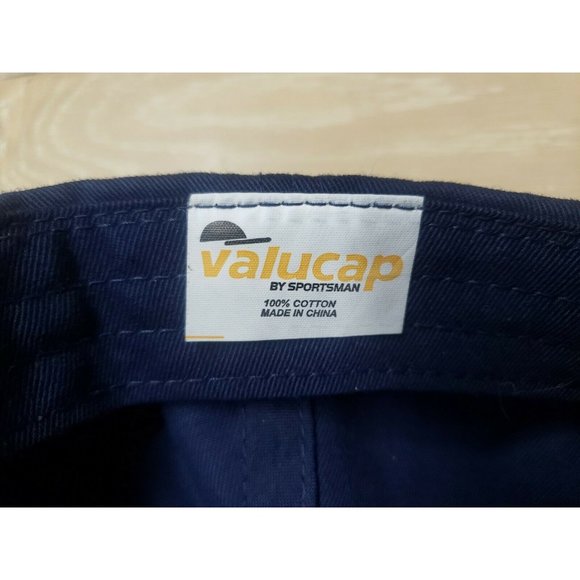 NWT - ESPN Zone Las Vegas Hat NEW Baseball Cap Blue Strapback - Picture 10 of 10